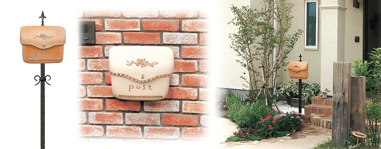 壁掛けポスト ポーチ