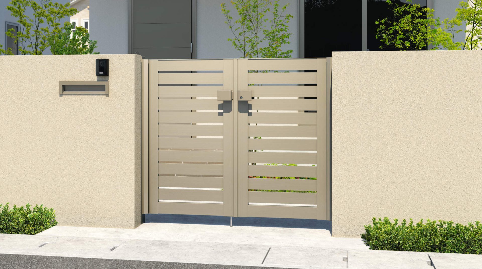 形材門扉　レジリア