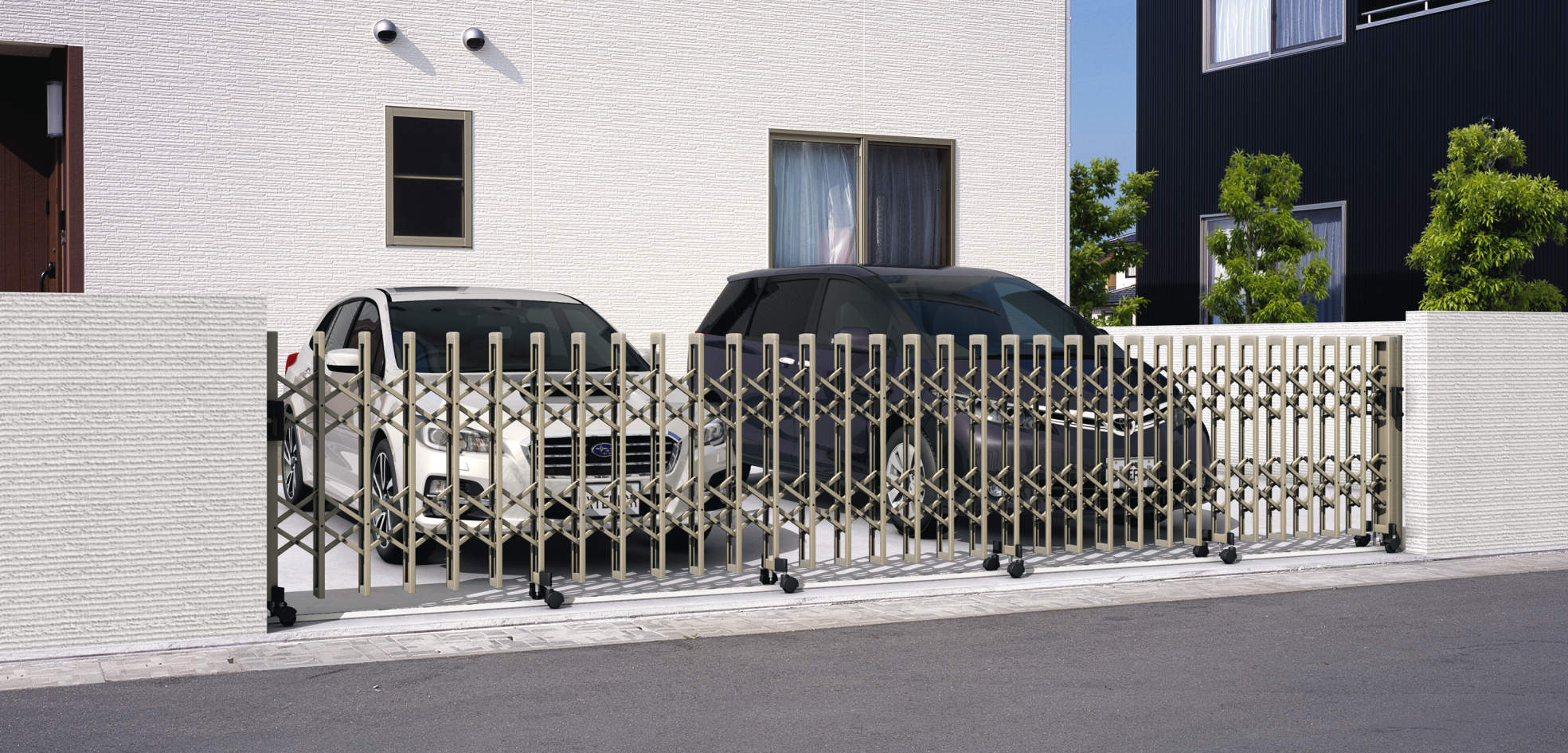 クロスゲートダブルオープン